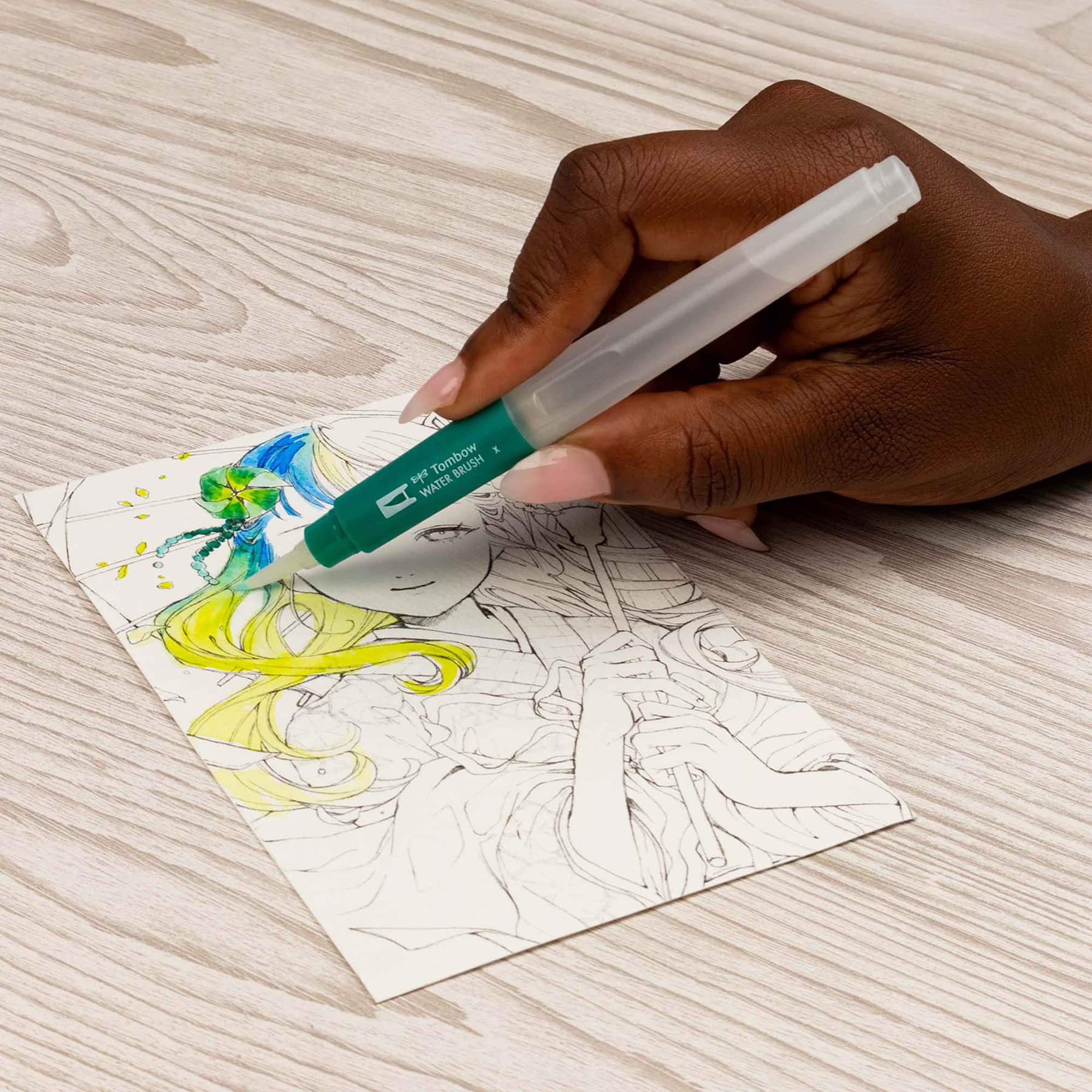 Tombow Wind Manga Illustration Dual Brush Pen Art Set